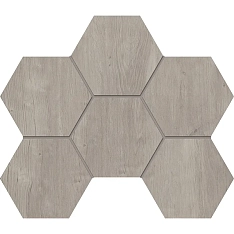 Estima Soft Wood Мозаика SF03 Hexagon Неполированный 25x28.5 / Эстима Софт Вуд Мозаика SF03 Хексагон Неполированный 25x28.5 